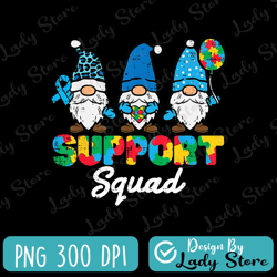 support squad autism png sublimation design download, autism awareness png, autism ribbon pn