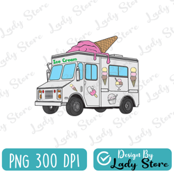 ice cream truck png file | trap house t-shirt digital, graffiti, dtg, sublimation