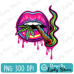 lips marijuana weed png, hand drawn lips png, marijuana weed lips png, lips clipart, red lips png, digital download