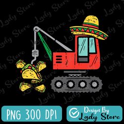 mexican crane tacos boys cinco de mayo fiesta kids toddler - urban sublimation png design