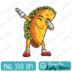 dabbing taco cinco de mayo funny boys men mexican food dab