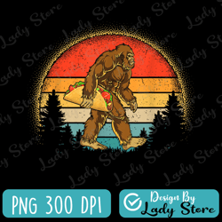 bigfoot carrying taco cinco de mayo png, sasquatch png, bigfoot cinco de mayo png