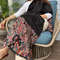 Black Fine Wool Kashmir Jamawar Pashmina 2