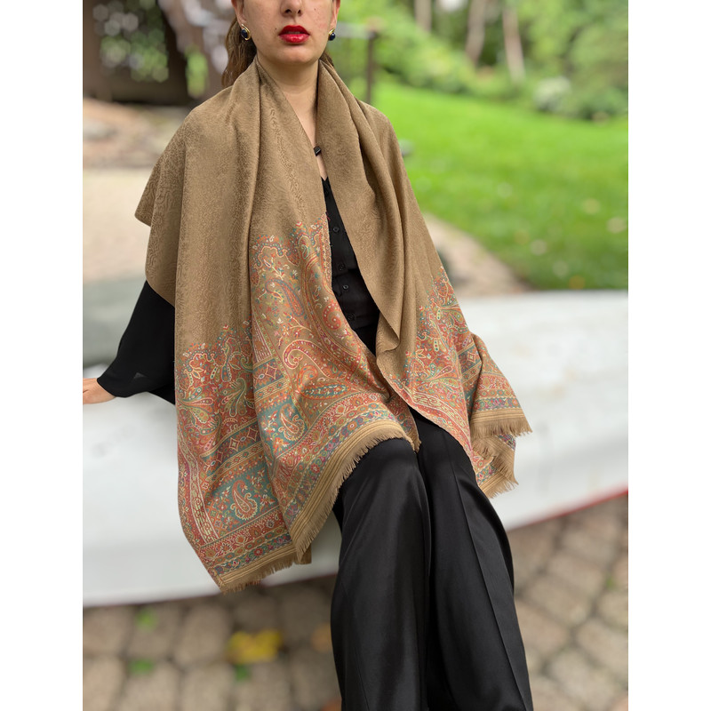 Handloomed Fine Wool Kashmir Jamawar Pashmina 7