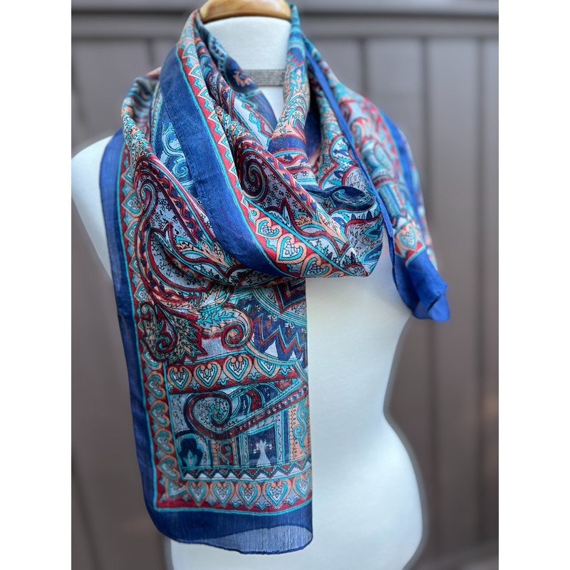Traditional Silk Scarves 9