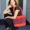 Handcrafted Sustainable Suede Floral Tote Bag 8