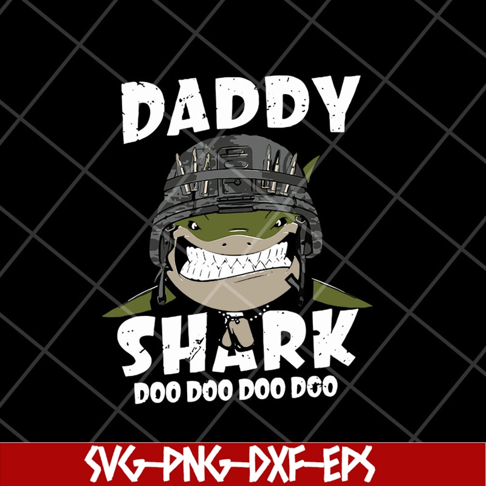 FTD10052120-Daddy Shark Doo Doo Army Dad svg, png, dxf, eps digital file FTD1005220.jpg