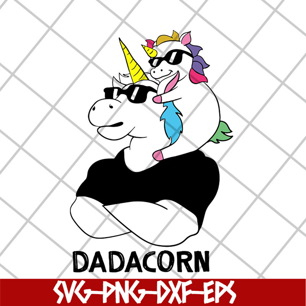 FTD29042131-Dadacorn svg, Fathers day svg, png, dxf, eps digital file FTD29042131.jpg