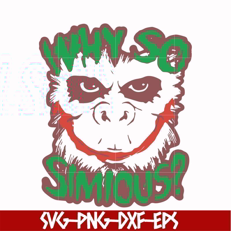 HLW0021-Why so simious svg, png, dxf, eps digital file HLW0021.jpg
