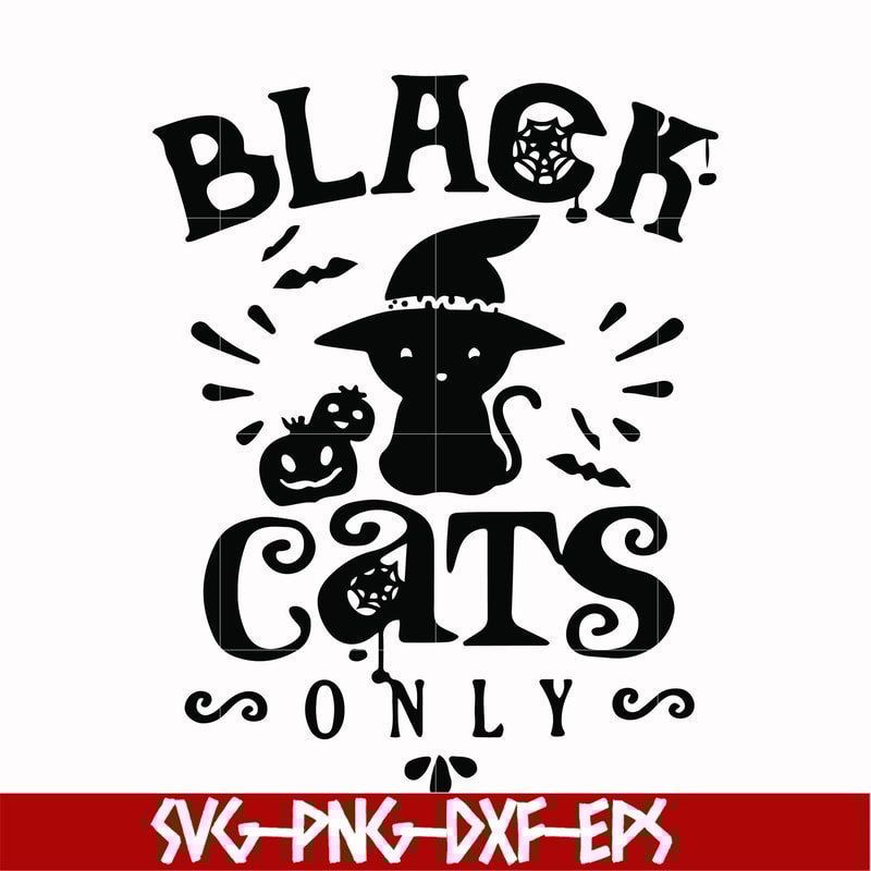 HLW21072019-Black cat only svg, halloween svg, png, dxf, eps digital file HLW2107219.jpg