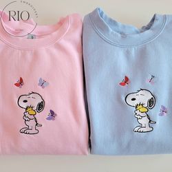 A Warm Embrace Of Snoopy Embroidered Sweatshirt, Snoopy sweatshirt embroidered, snoopy sweatshirt womens, snoopy sweater