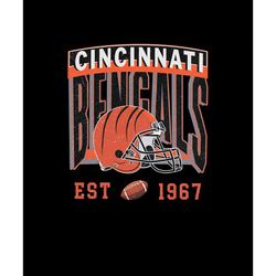 Vintage Cincinnati 1967 Football PNG, file PNG DOWNLOAD