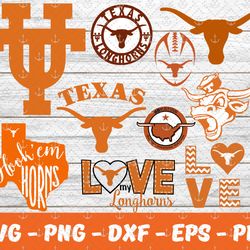 Texas LongHorns Svg,Ncca Svg, Ncca Nfl Svg, Nfl Svg ,Mlb Svg,Nba Svg, Ncaa Logo 15