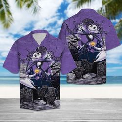 Jack Skellington Hawaiian Shirt Summer Button Up Shirt For Men Latest Shirt 2020