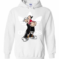 Popeye And Olive Adidas Hoodie