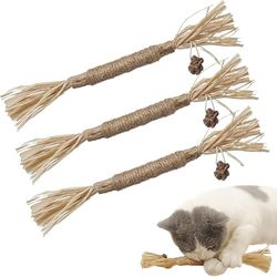 Cat Toys Feather Catnip Toy cat Chewing Toy cat Kicking silvervine Stick Teeth Cleaning Cute Kitten Teething Indoor Inte