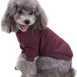 Pet Dog Clothes Soft Thickening Warm Shirt Winter Puppy Sweater for Dogs