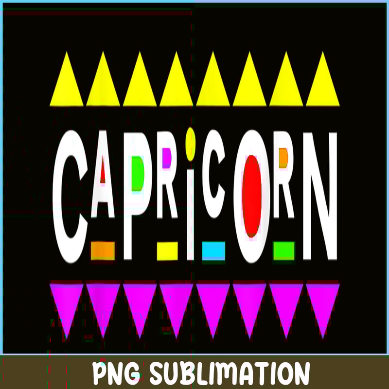 CPB28102348-Capricorn Zodiac Design 90s Style PNG Zodiac Sign PNG Capricorn PNG.png