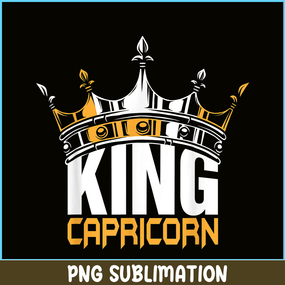 CPB28102364-King Capricorn PNG Birthday Zodiac PNG Capricorn PNG.png