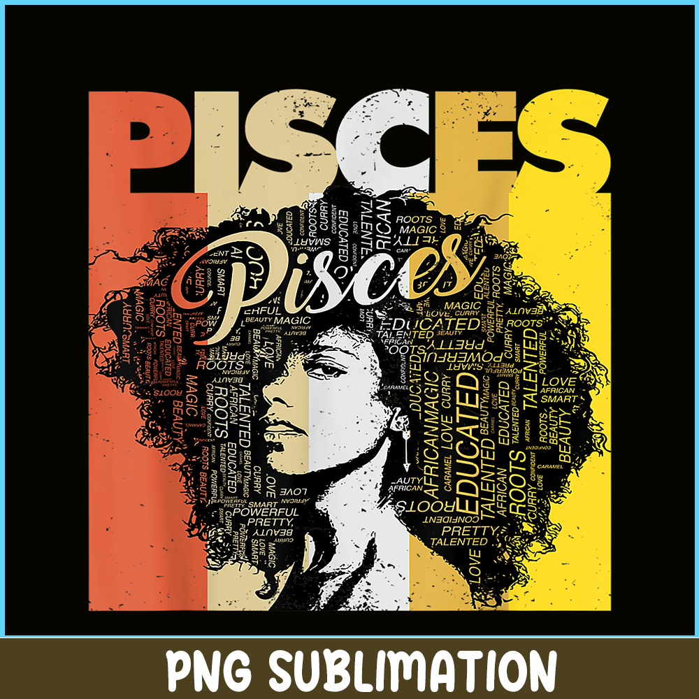 CPB28102365-Pisces Pride PNG Black Women Pisces PNG Pisces Zodiac PNG.png