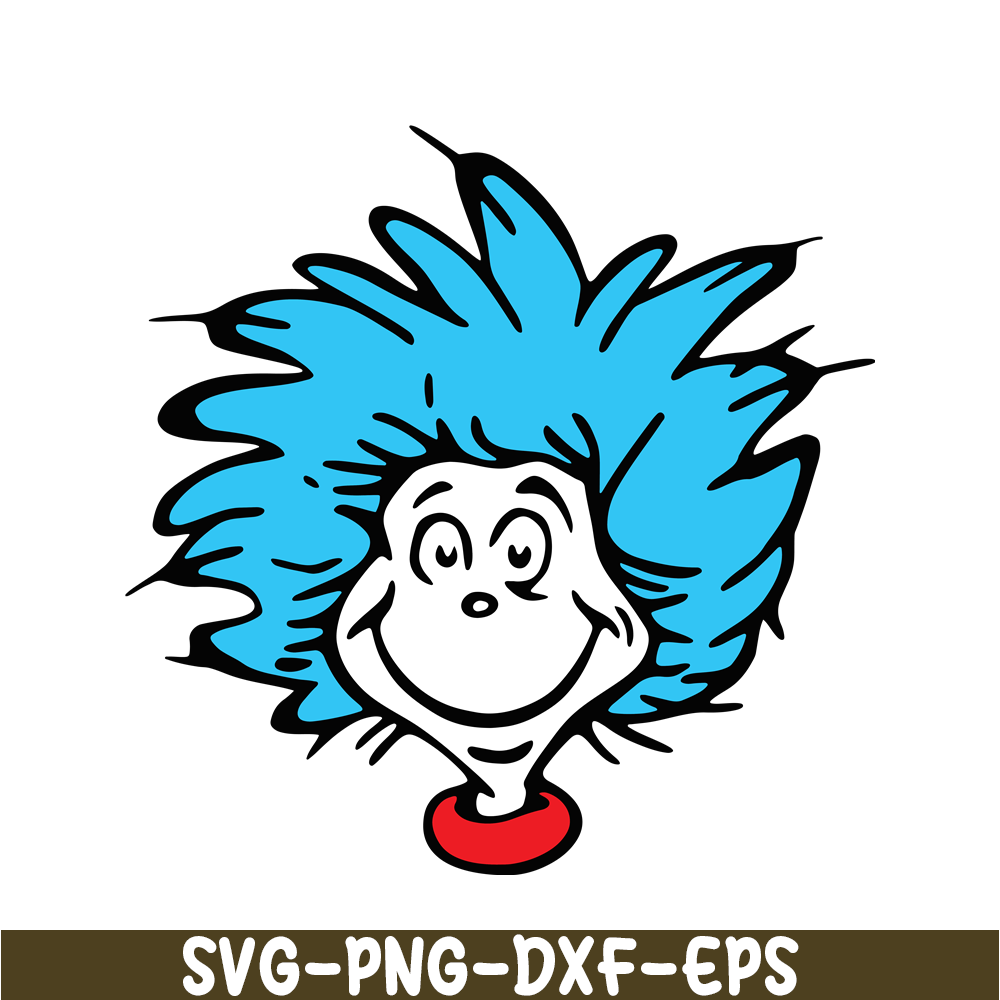 DS104122338-Thing 2 Character SVG, Dr Seuss SVG, Cat in the Hat SVG DS104122338.png