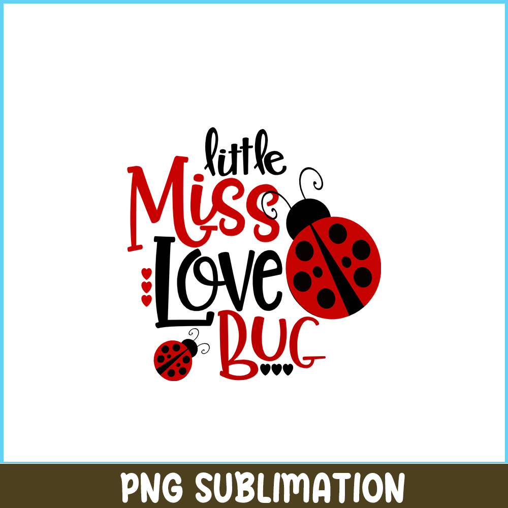 VLT21102315-Little Miss Love Bug PNG, Cute Valentine PNG, Valentine Holidays PNG.png