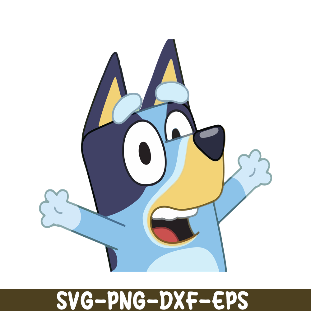 BL22112339-Happy Bandit Heeler SVG PDF PNG Bandit Bluey SVG Bluey Character SVG.png