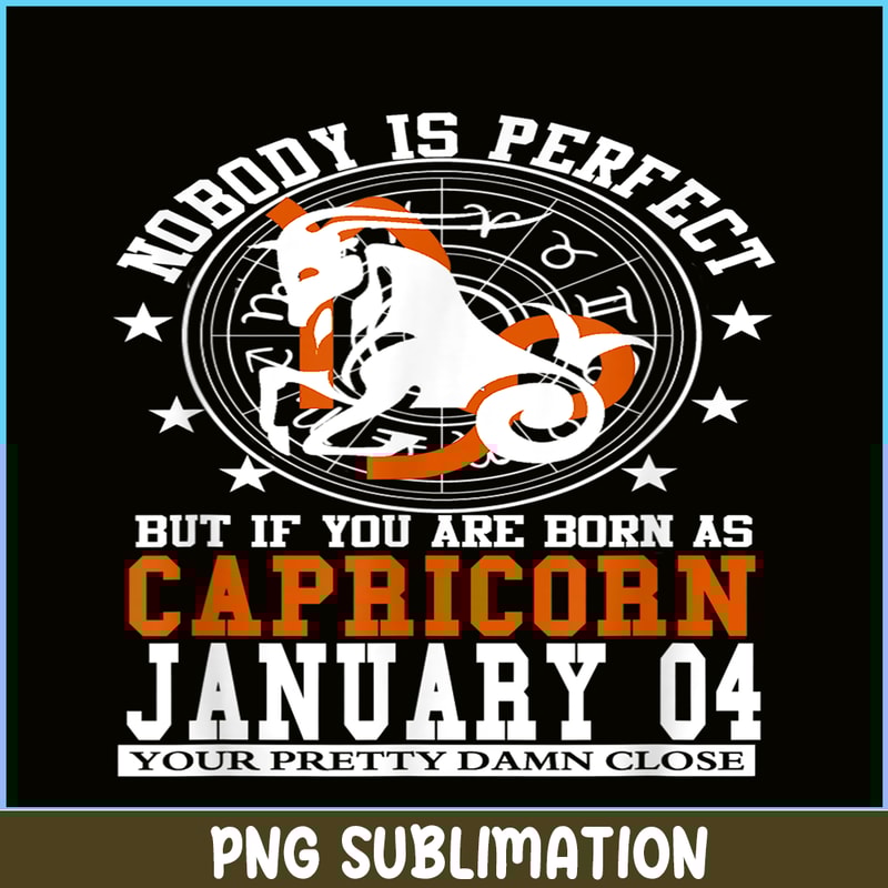 CPB28102319-Capricorn January 04 PNG Zodiac Astrology PNG Star Horoscope Sign PNG.png