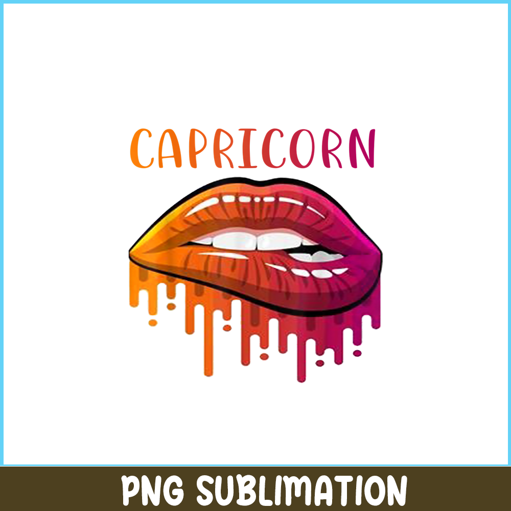 CPB28102320-Capricorn Lipstick PNG Zodiac Lovers PNG Capricorn Character PNG.png