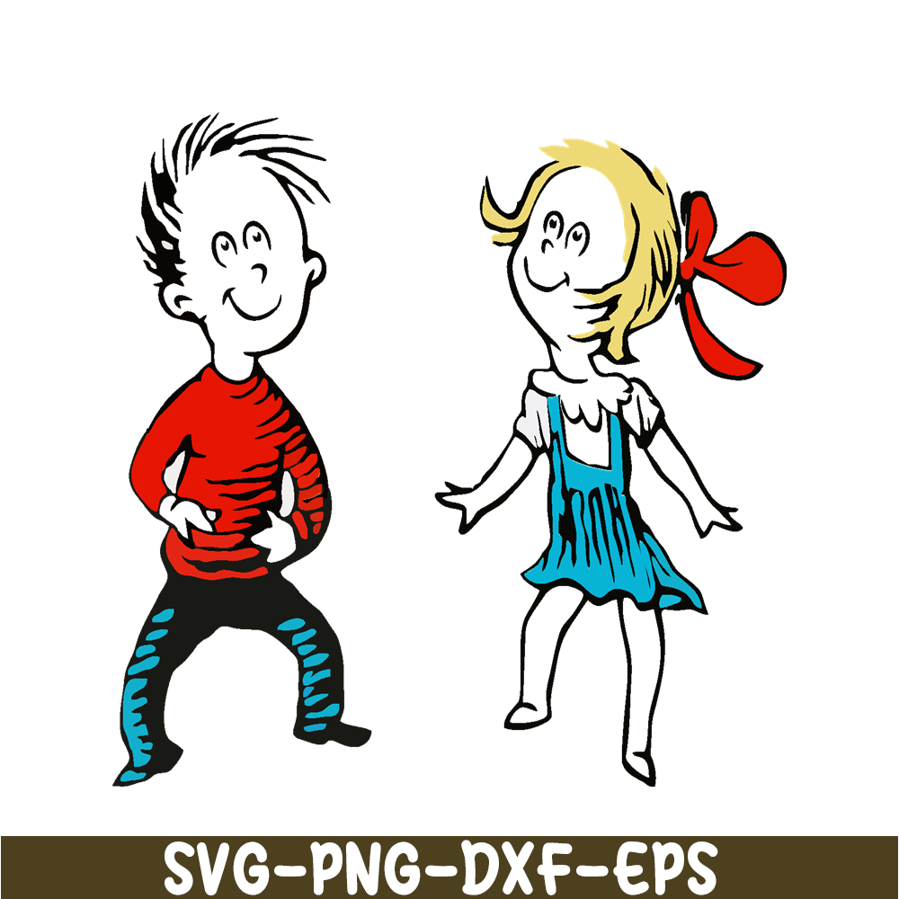 DS205122308-The Boy And Sally SVG, Dr Seuss SVG, Cat in the Hat SVG DS205122308.png