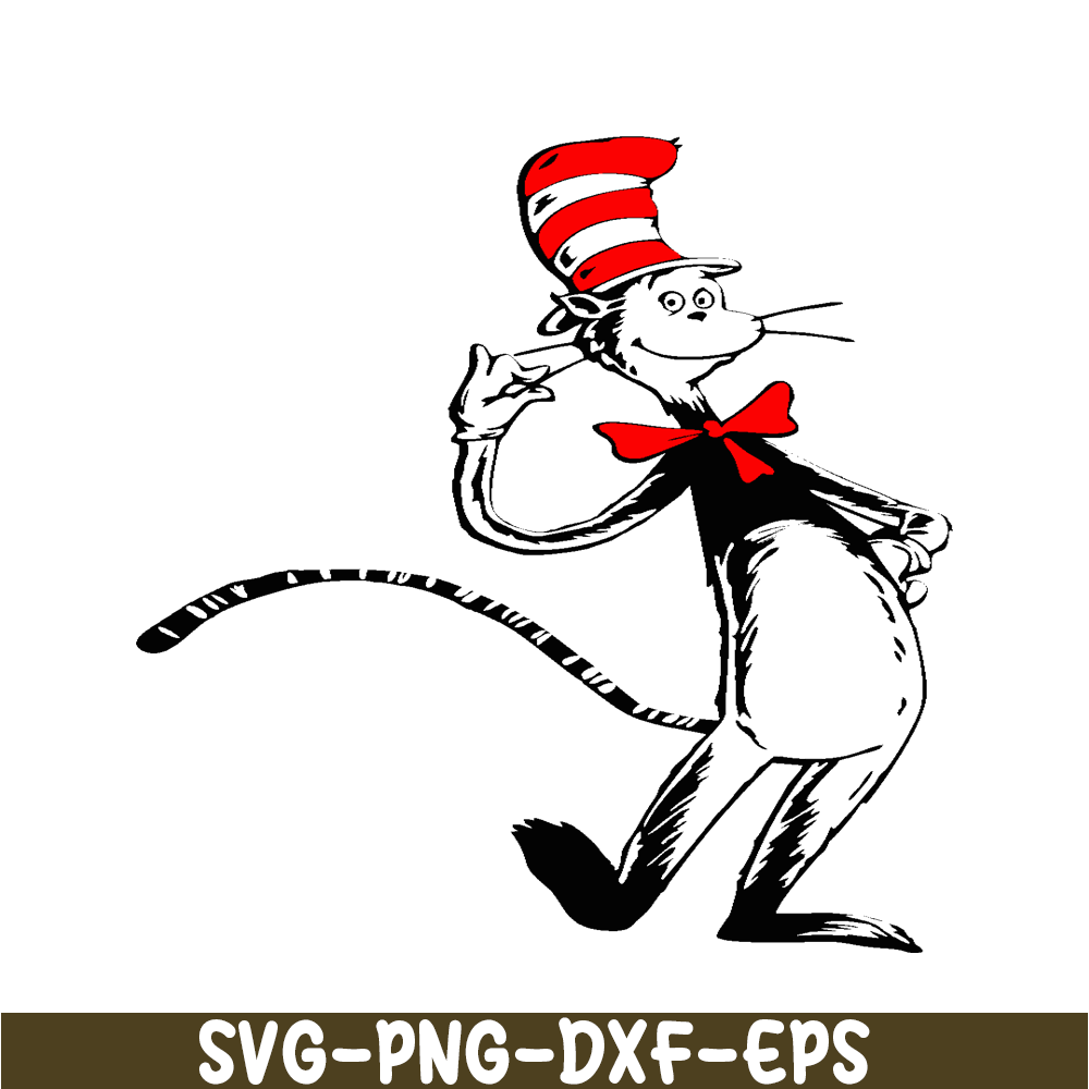 DS205122332-The Cat With His Red Hat SVG, Dr Seuss SVG, Cat In The Hat SVG DS205122332.png