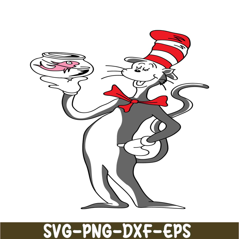 DS205122365-The Cat And The Fish SVG, Dr Seuss SVG, Cat In The Hat SVG DS205122365.png