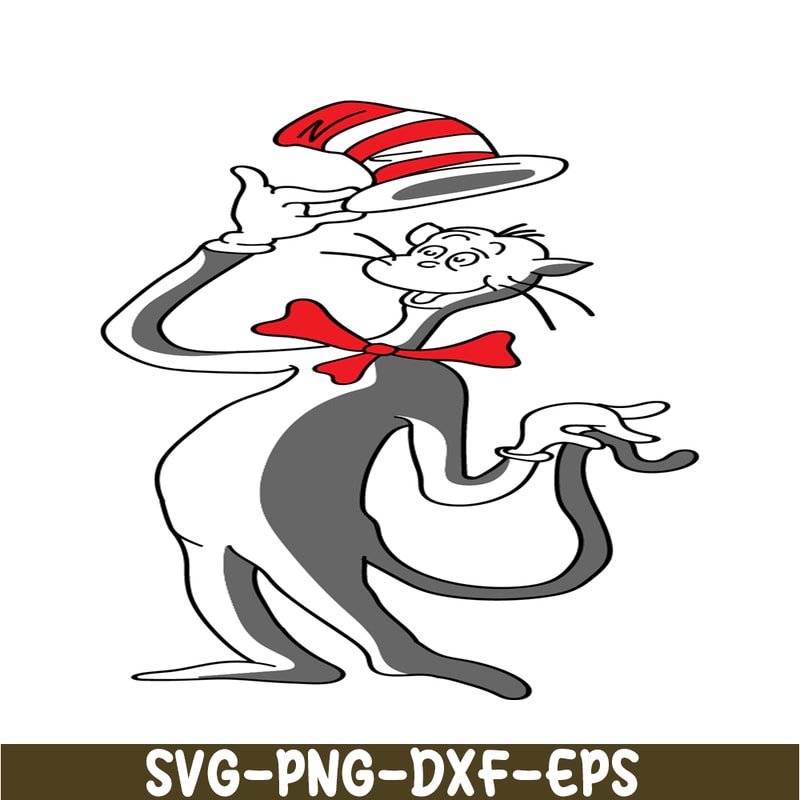 DS205122388-Happy Cat With The Hat SVG, Dr Seuss SVG, Cat In The Hat SVG DS205122388.png