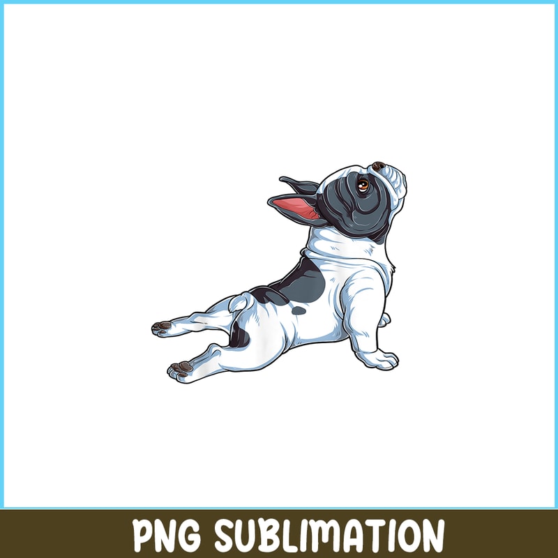 HL161023117-French Namaste Bulldog Yoga PNG, Frenchie Dog Lover PNG, French Dog Artwork PNG.png