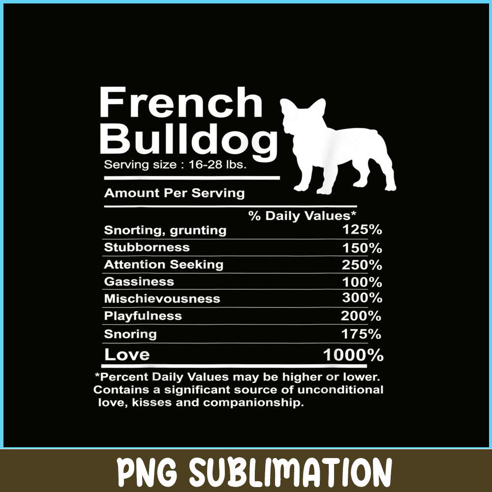 HL161023149-Funny French Bulldog Facts Nutrition PNG, French Bulldog PNG, French Dog Artwork PNG.png