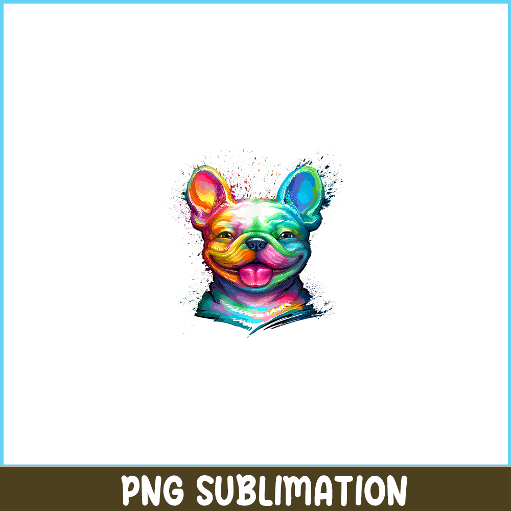 HL161023155-Happy French Bulldog Smiling Face PNG, Frenchie Bulldog PNG, French Dog Artwork PNG.png
