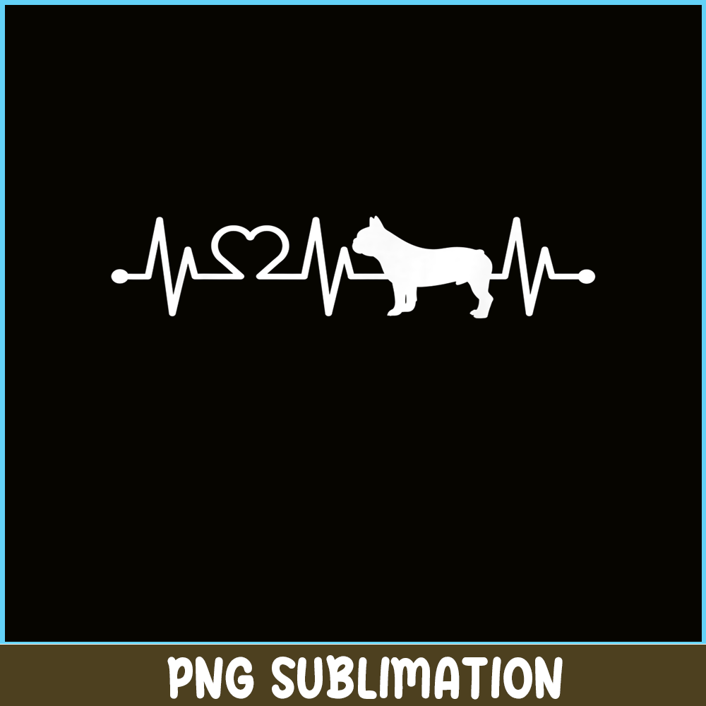 HL161023159-Heartbeat French Bulldog PNG, Frenchie Bulldog PNG, French Dog Artwork PNG.png