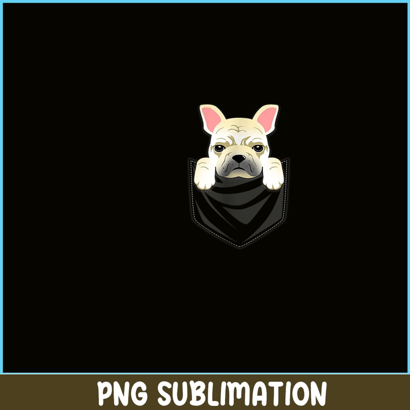 HL16102318-Cream French Bulldog PNG, Frenchie Dog PNG, Bulldog Mascot PNG.png