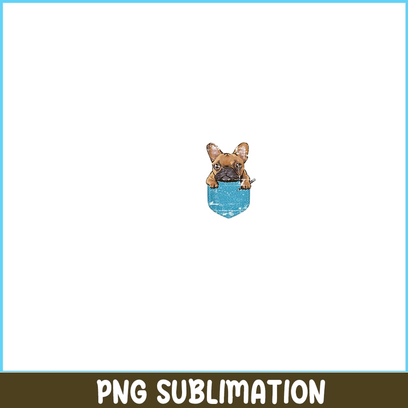 HL16102326-Cute Pet Dog PNG, French Bulldog PNG, Bulldog Mascot PNG.png