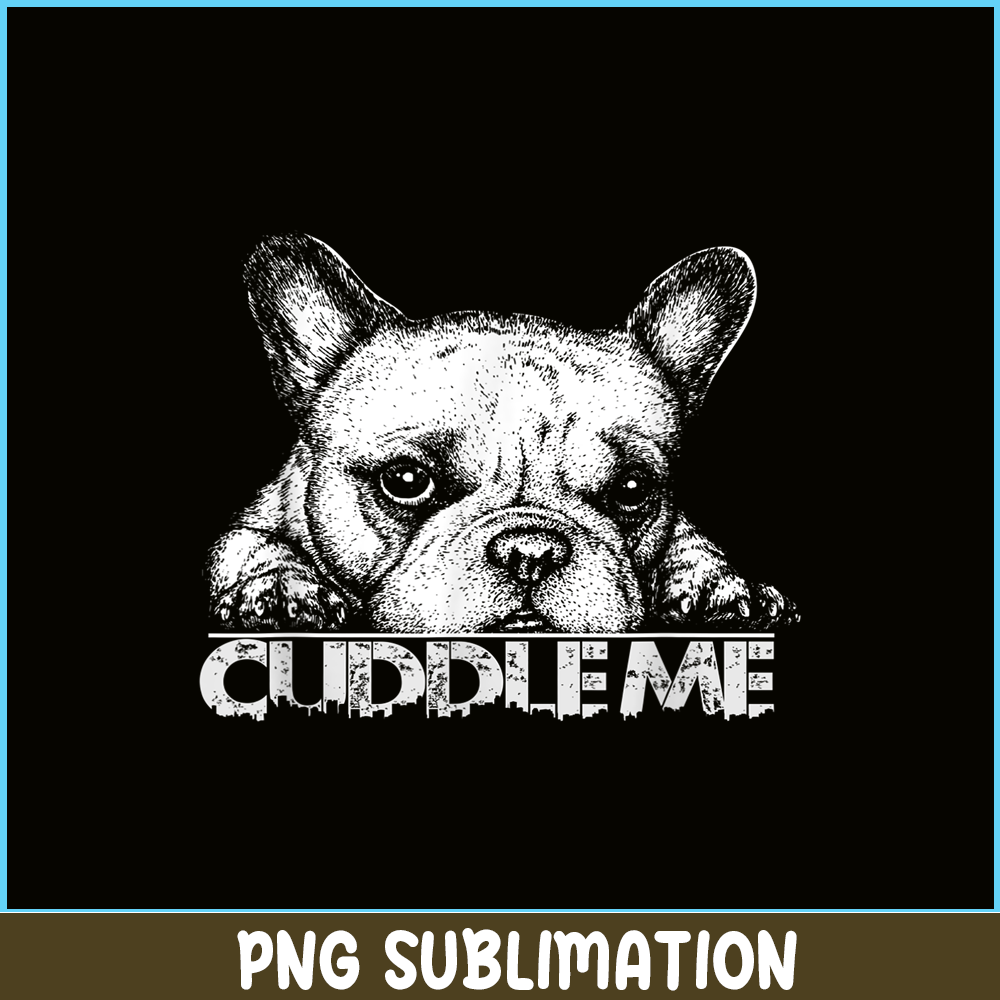 HL16102353-Cute Puppy PNG, French Dog Artwork PNG, Bulldog Mascot PNG.png