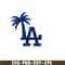 MLB011223119-LA Dodgers Coconut Tree SVG, Major League Baseball SVG, MLB Lovers SVG MLB011223119.png