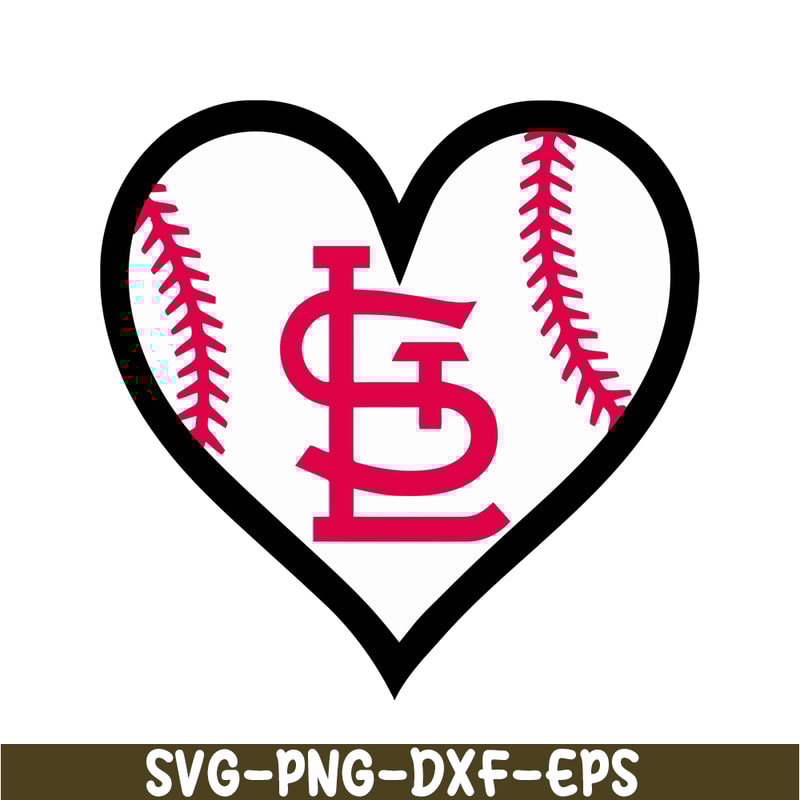 MLB2041223109-St. Louis Cardinals The Heart SVG, Major League Baseball SVG, Baseball SVG MLB2041223109.png