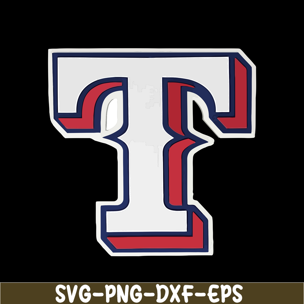 MLB2041223131-Texas Rangers The White Letter T SVG, Major League Baseball SVG, Baseball SVG MLB2041223131.png