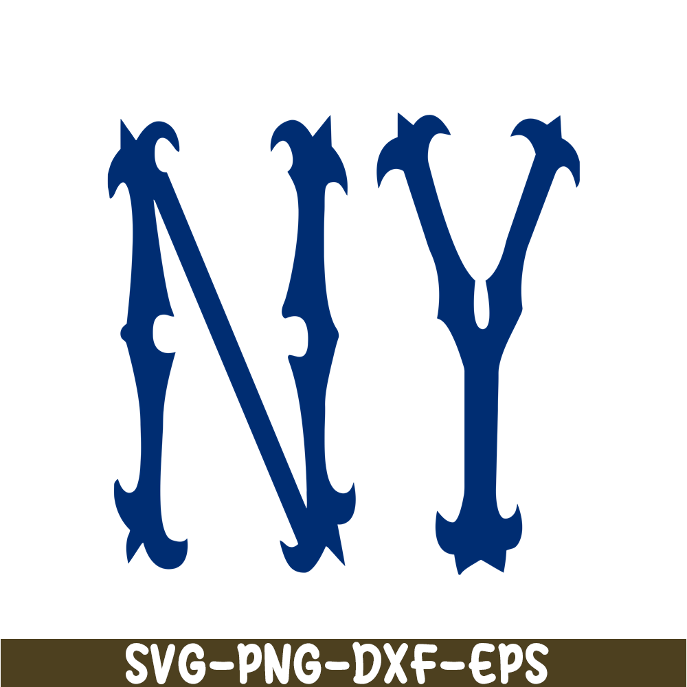 MLB204122338-NY Yankees The Blue Font SVG, Major League Baseball SVG, Baseball SVG MLB204122338.png