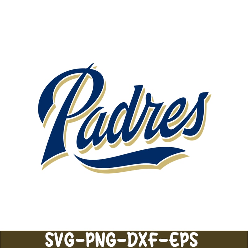 MLB204122376-San Diego Padres The Text SVG, Major League Baseball SVG, Baseball SVG MLB204122376.png