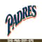 MLB204122379-San Diego Padres Blue And Orange Text SVG, Major League Baseball SVG, Baseball SVG MLB204122379.png