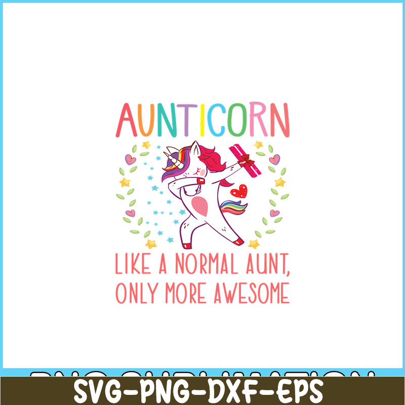 PNG14102343-Aunticorn Cute Unicorn for an Awesome Aunt Fitted T-Shirt Png.png