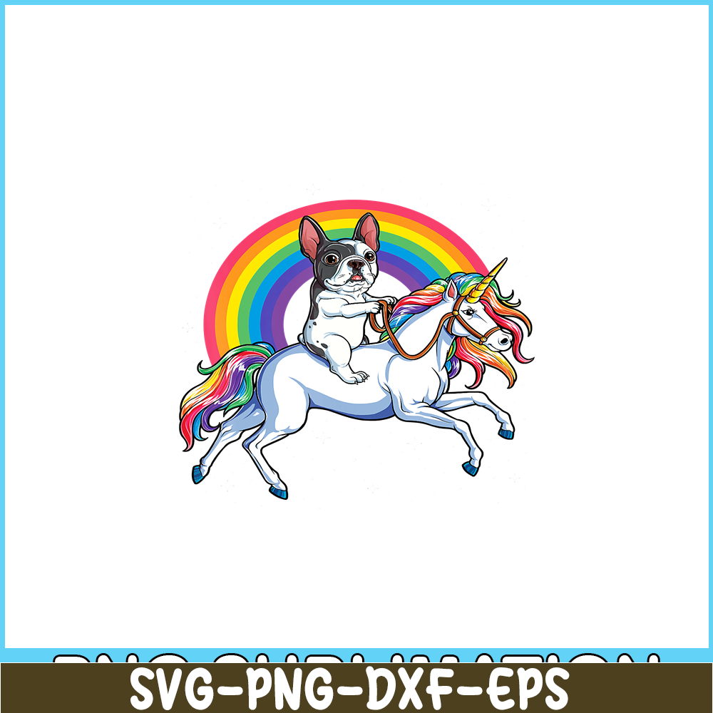 PNG14102358-French Bulldog Unicorn Shirt Girls Space Galaxy Frenchicorn T-Shirt Png.png