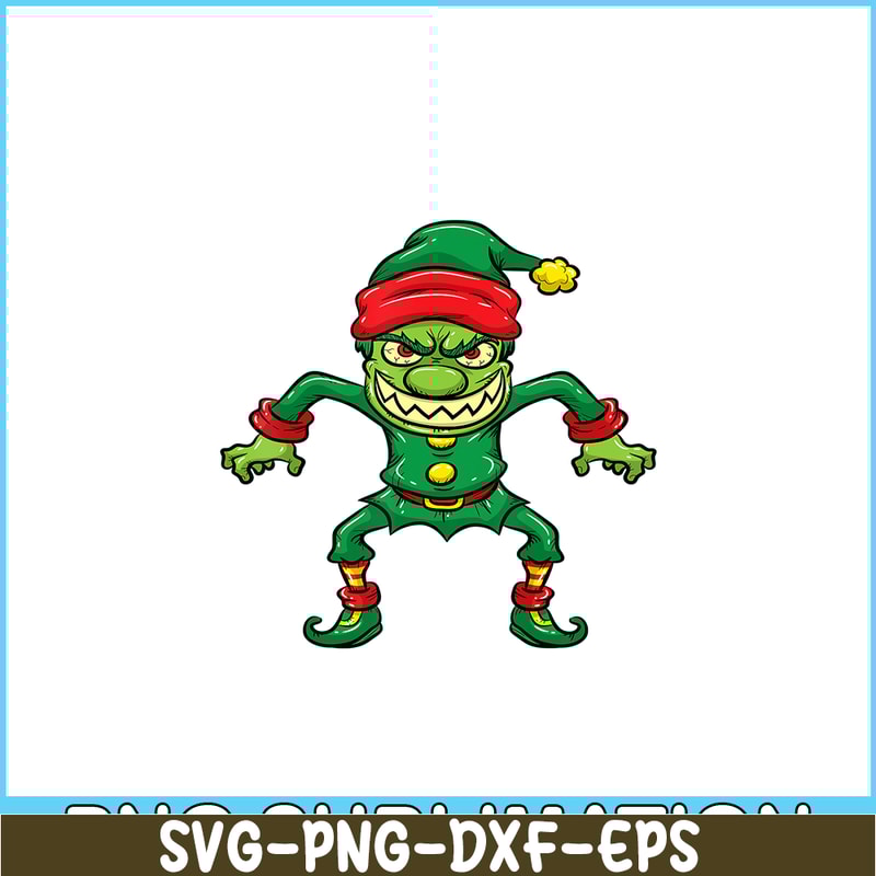PNG14102375-Angry Elf Funny Humor Christmas Gift Xmas Santas Helper T-Shirt Png.png