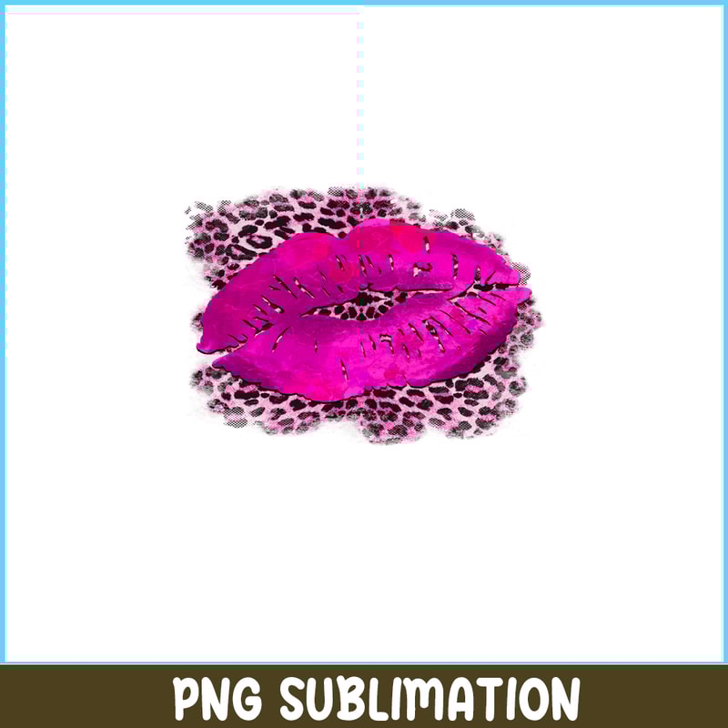 VLT21102344-Pink Leopard Lips PNG, Lovely Valentine PNG, Valentine Holidays PNG.png
